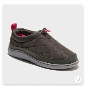 Dluxe By Dearfoams Womens Jenn All Day Slide Slippers Gray L Women’s 11/12